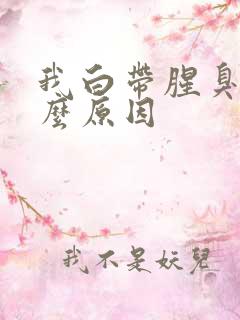 我白带腥臭是什么原因