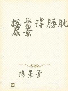 总觉得膀胱里有尿意