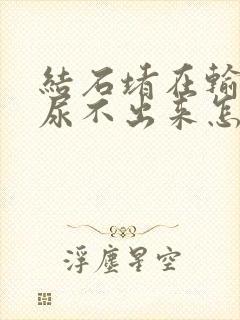 结石堵在输尿管尿不出来怎么办