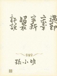 许昭宁宋遇寒小说最新章节