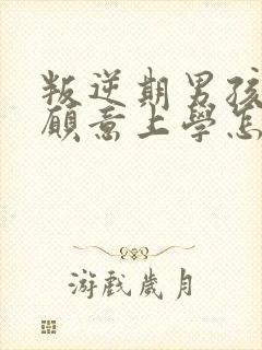 叛逆期男孩子不愿意上学怎么办