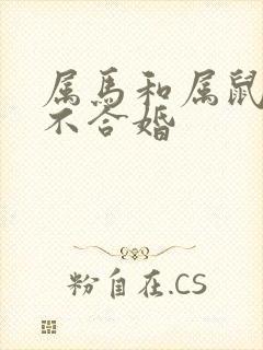 属马和属鼠的合不合婚