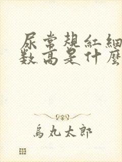 尿常规红细胞计数高是什么原因