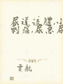 尿道流脓,小便刺痛,尿急尿频