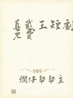 真武王短剧全集免费