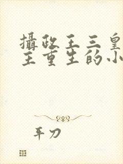 摄政王三皇子女主重生的小说