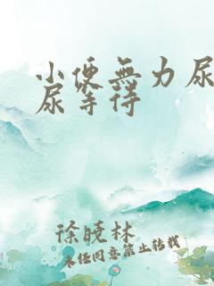 小便无力尿不尽尿等待