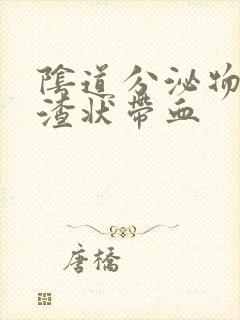 阴道分泌物豆腐渣状带血