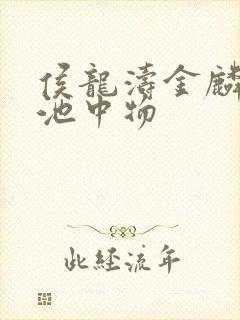 侯龙涛金麟岂是池中物