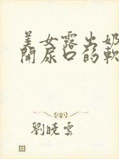 美女露出奶头扒开尿口的软件