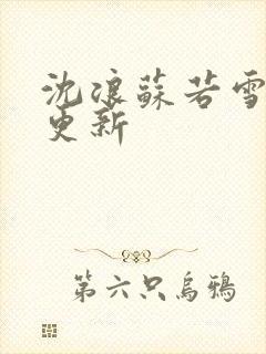 沈浪苏若雪最新更新