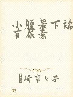 小腹最下端胀痛有尿意