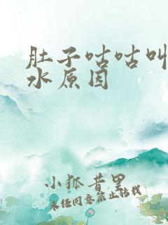 肚子咕咕叫拉稀水原因