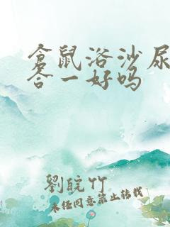 仓鼠浴沙尿沙二合一好吗
