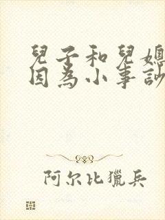 儿子和儿媳经常因为小事吵架怎么办?