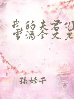 我的夫君们by雪漓全文免费阅读