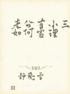 老公有小三应该如何处理