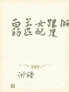 白羊女跟狮子男的匹配度