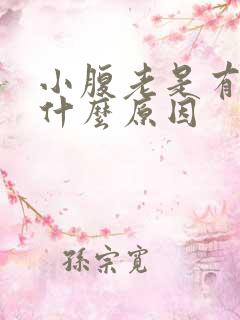 小腹老是有尿意什么原因