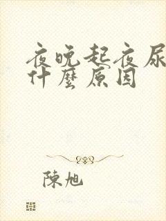 夜晚起夜尿多是什么原因