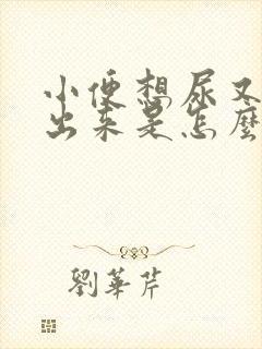 小便想尿又尿不出来是怎么回事