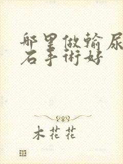 哪里做输尿管结石手术好