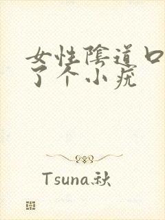 女性阴道口上长了个小疣