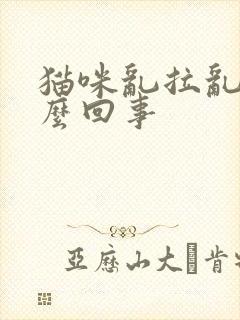 猫咪乱拉乱尿怎么回事