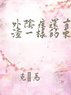 外阴痒还有豆腐渣一样的东西怎么办