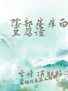 阴部瘙痒白带黄豆腐渣