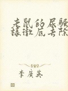 老鼠的尿骚味怎样彻底去除