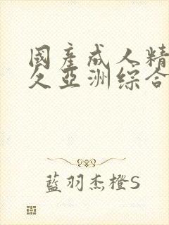 国产成人精品久久亚洲综合