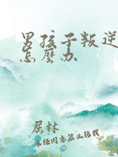 男孩子叛逆厌学怎么办