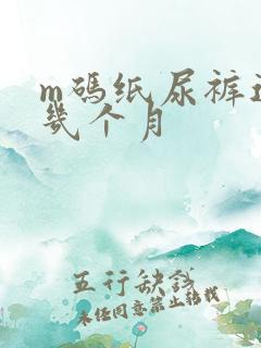 m码纸尿裤适合几个月