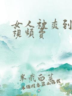 女人被爽到高潮视频费