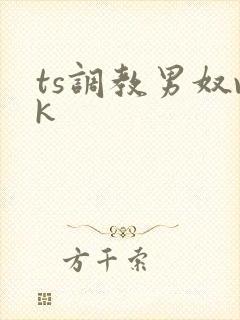 ts调教男奴vk