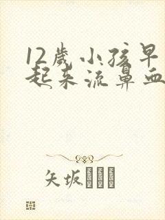 12岁小孩早上起来流鼻血是什么原因