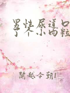 男性尿道口边长了个小肉粒