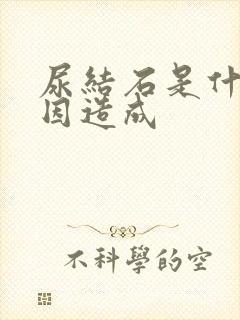 尿结石是什么原因造成