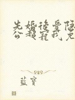 先婚后爱隐婚老公超宠我免费阅读