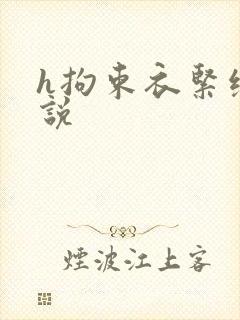 h拘束衣紧缚小说