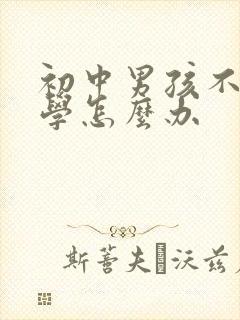 初中男孩不想上学怎么办