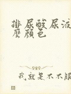 排尿酸尿液是什么颜色