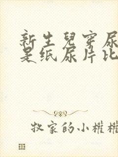 新生儿穿尿裤还是纸尿片比较好