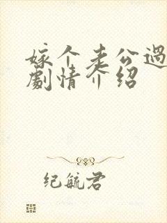 嫁个老公过日子剧情介绍