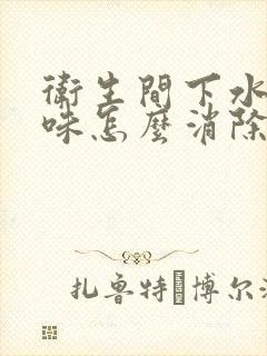 卫生间下水道臭味怎么消除小苏打