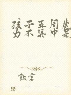 孩子五周岁注意力不集中是什么原因