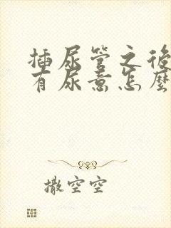 插尿管之后一直有尿意怎么办