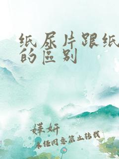 纸尿片跟纸尿裤的区别