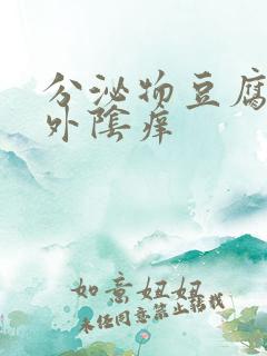 分泌物豆腐渣状外阴痒